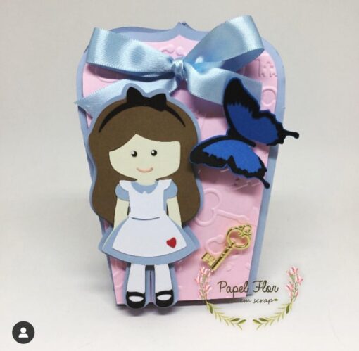 Caixa envelope - Alice