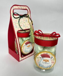 Arquivo de corte Caixa com alça e decoração pote 250ml Natal_PF