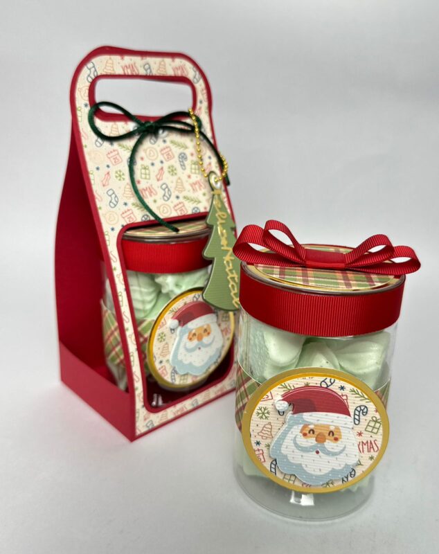 Arquivo de corte Caixa com alça e decoração pote 250ml Natal_PF