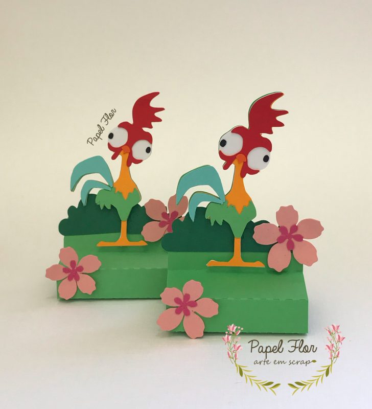 Porta chocolate duplo Hei Hei_ Moana PF