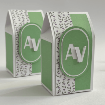 Caixa milk Batizado Lavanda_arquivo de corte