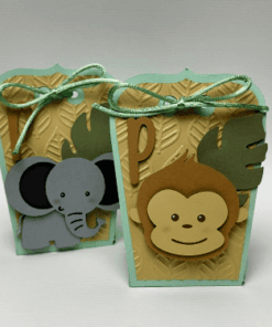 Caixa Envelope Macaco e Elefante_PF